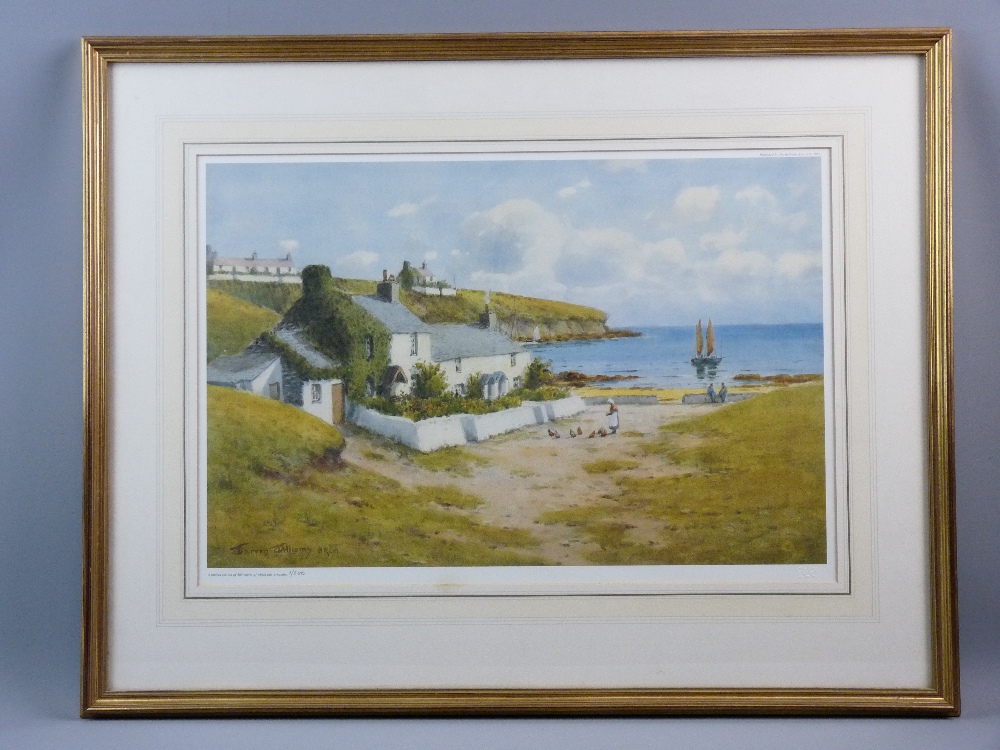 WARREN WILLIAMS ARCA limited edition (1/500) coloured print - 'Summer Time by the Sea, Cemaes