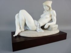 A LLADRO FIGURE 'Resting Nude' (with box), limited edition (181/200) by Fulgencio Garcia, no.