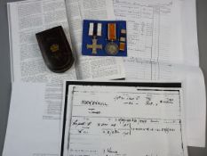 A GREAT WAR GALLANTRY MEDAL PAIR comprising Military Cross and War medal, MC un-named as issued