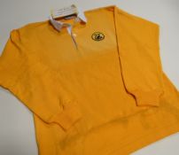 A WESTERN AUSTRALIA RUGBY UNION JERSEY bearing squad No.19 and interior label for Silver Fleece,