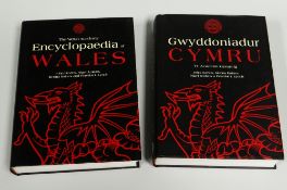 A WELSH & ENGLISH VOLUME OF 'ENCYCLOPAEDIA OF WALES' by John Davies, Niel Jenkins, Menna Baines