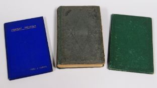 A VOLUME OF 'THE PHYSICIANS OF MYDDFAI' in Welsh and English 1861 together with a volume of 'Cardiff