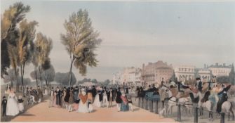 Thomas Shotter Boys 1803 - 1874."Regent Street, looking towards the Quadrant" und "Hyde Park near