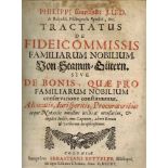 Knipschildt Philipp.Tractatus De Fidei Commissis und Index Rerum et Verborum in Tractatu De