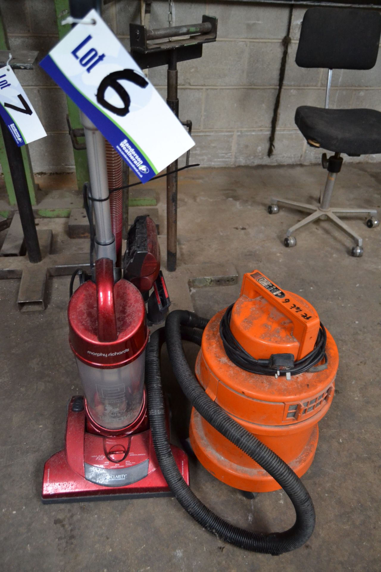 Two Vacuum Cleaners