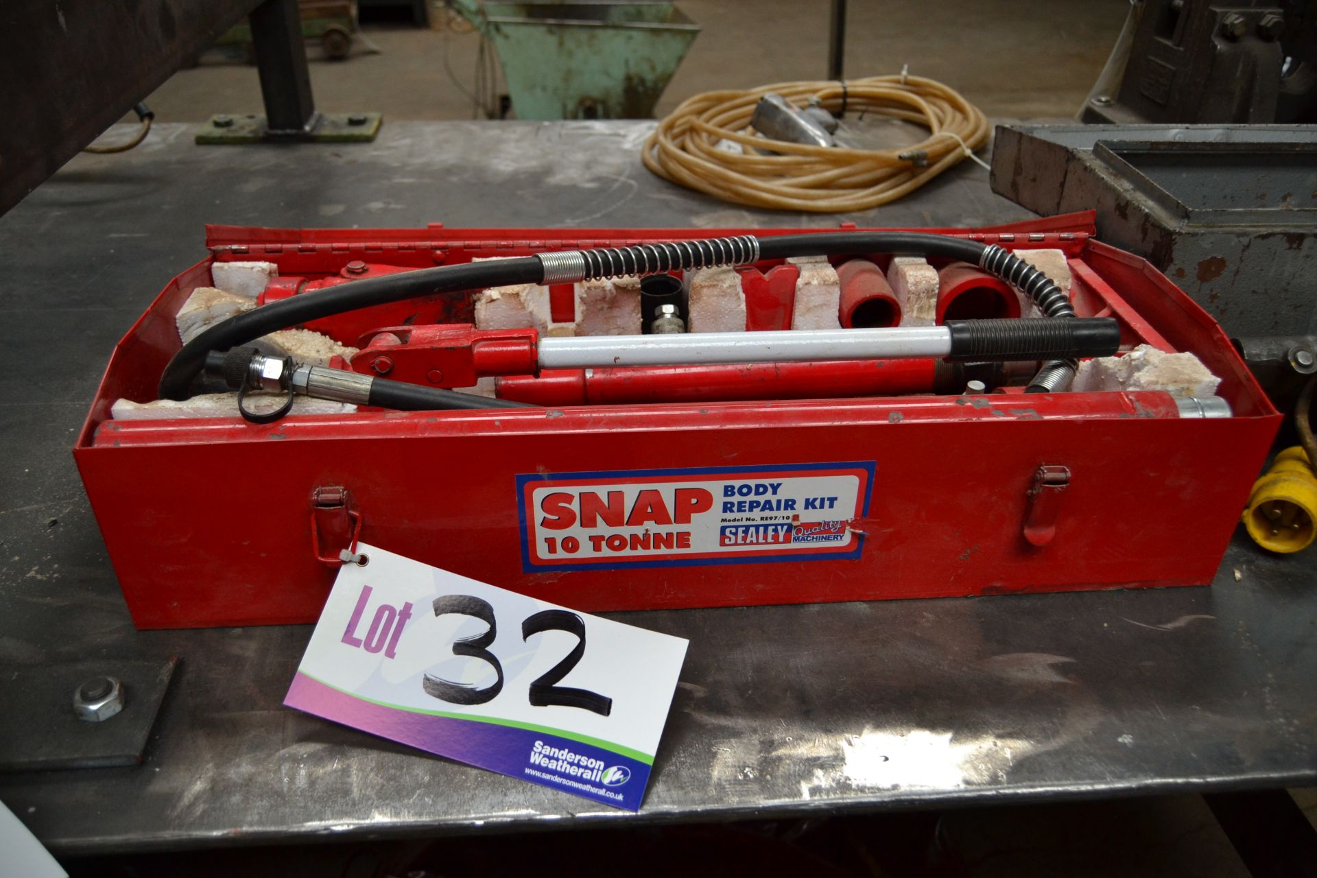 Sealey RE97/10 Snap 10 ton Body Repair Kit