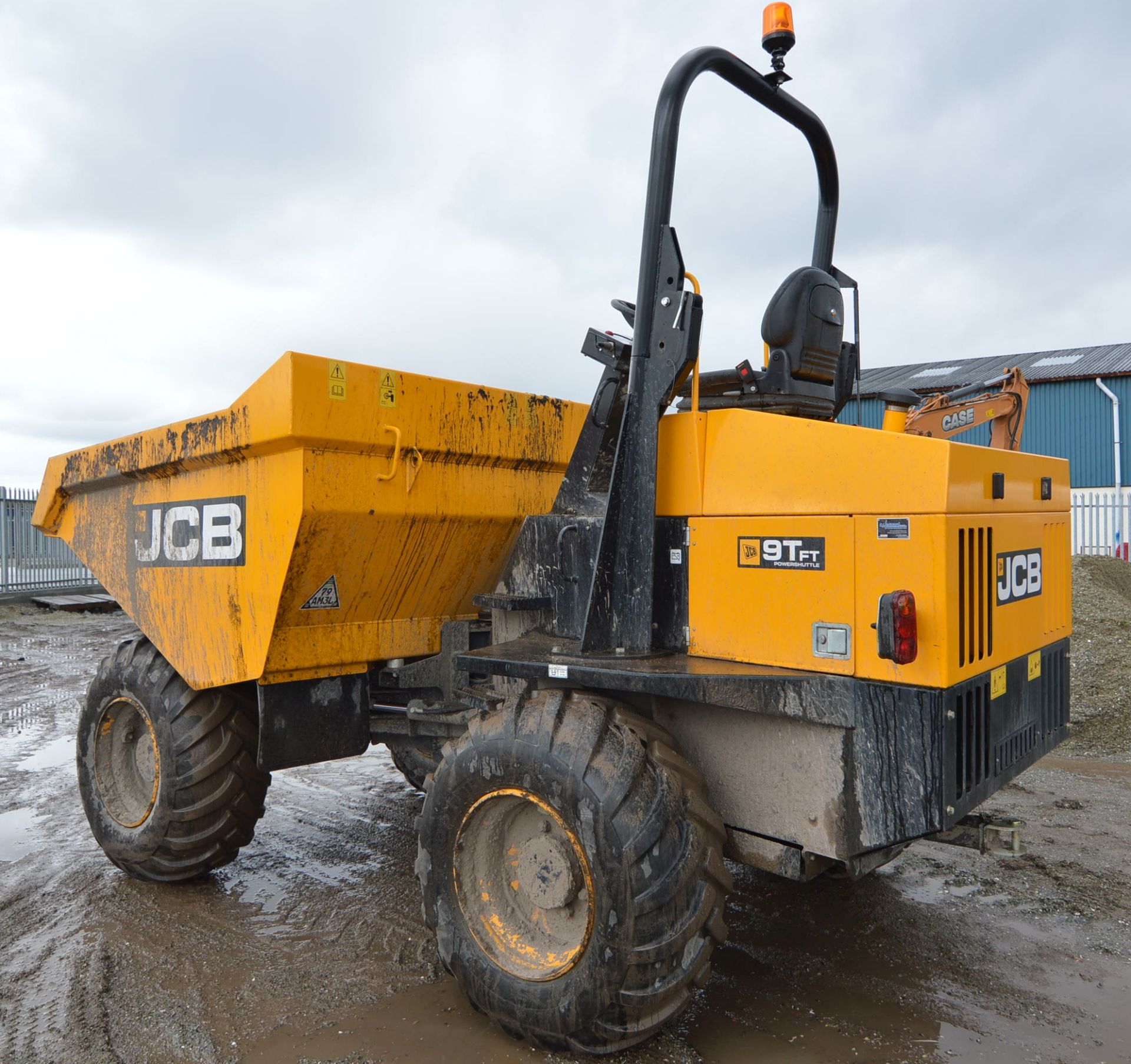 JCB 9TFT POWER SHUTTLE ARTICULATED DUMPER, VIN SLBD1DJJEFFRM7342, year of manufacture 2015, - Image 2 of 4