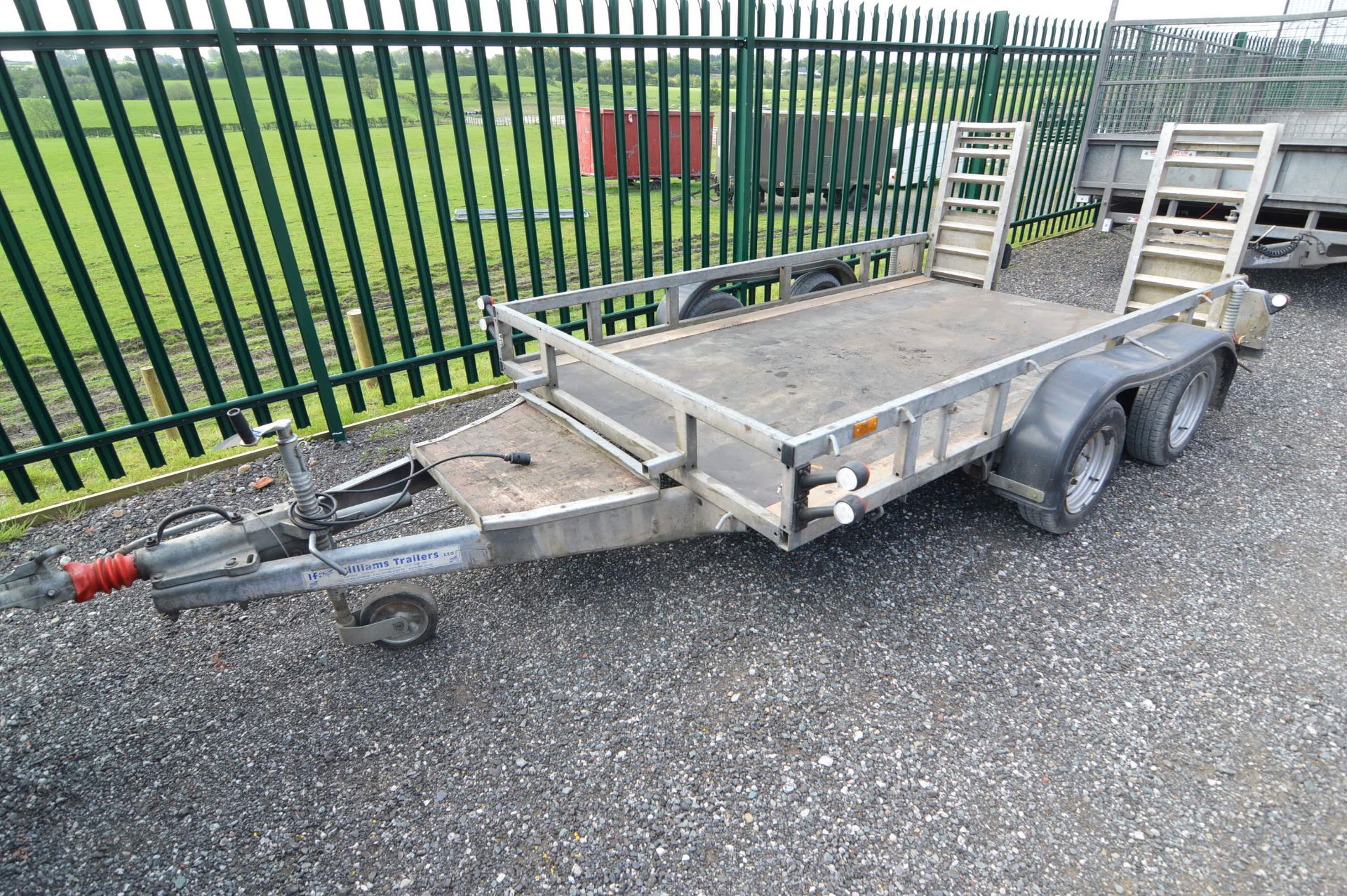 Ifor Williams GP106GM Twin Axle Trailer, serial no. SCK60000010329195, 3500kg weight cap. (this