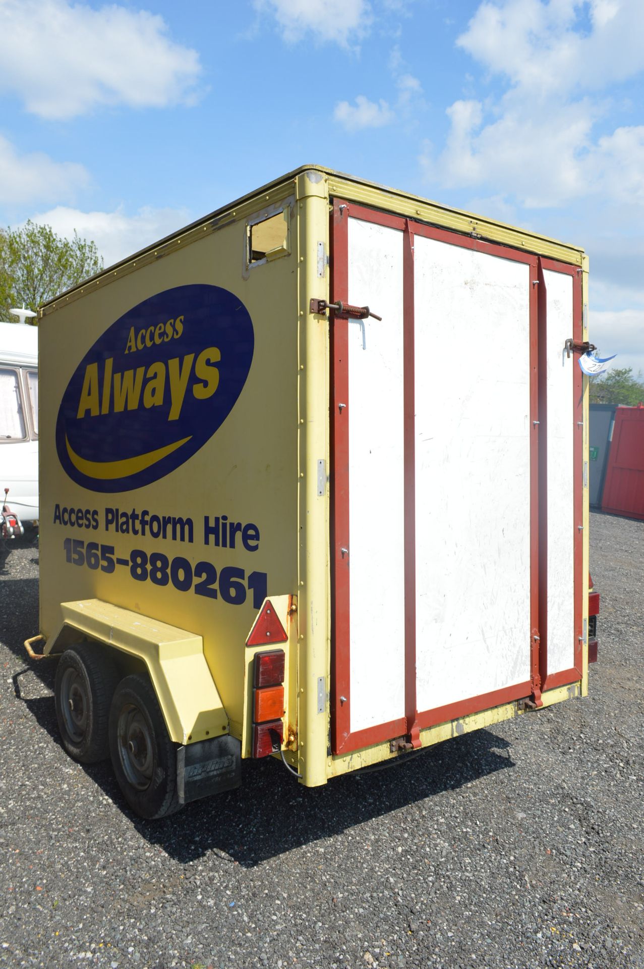 Twin Axle Box Trailer, 3.2m long - Image 4 of 4