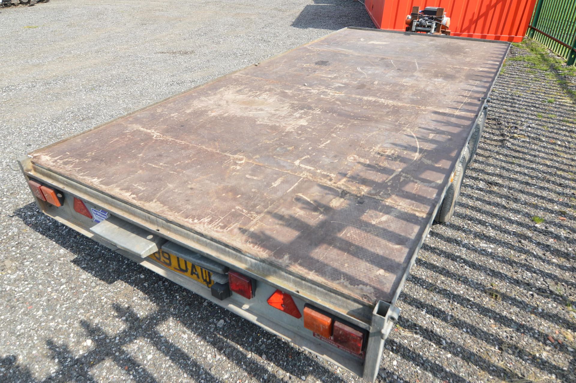 Ifor Williams LM145G Twin Axle Trailer, serial no. SCK60000050438975, 3500kg weight cap. (this lot - Image 3 of 4