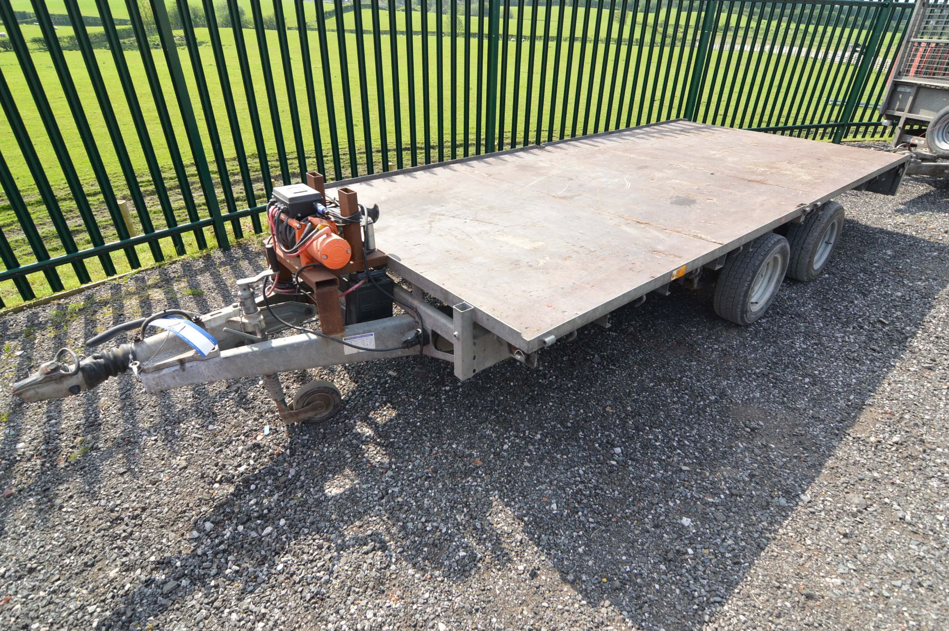 Ifor Williams LM145G Twin Axle Trailer, serial no. SCK60000050438975, 3500kg weight cap. (this lot