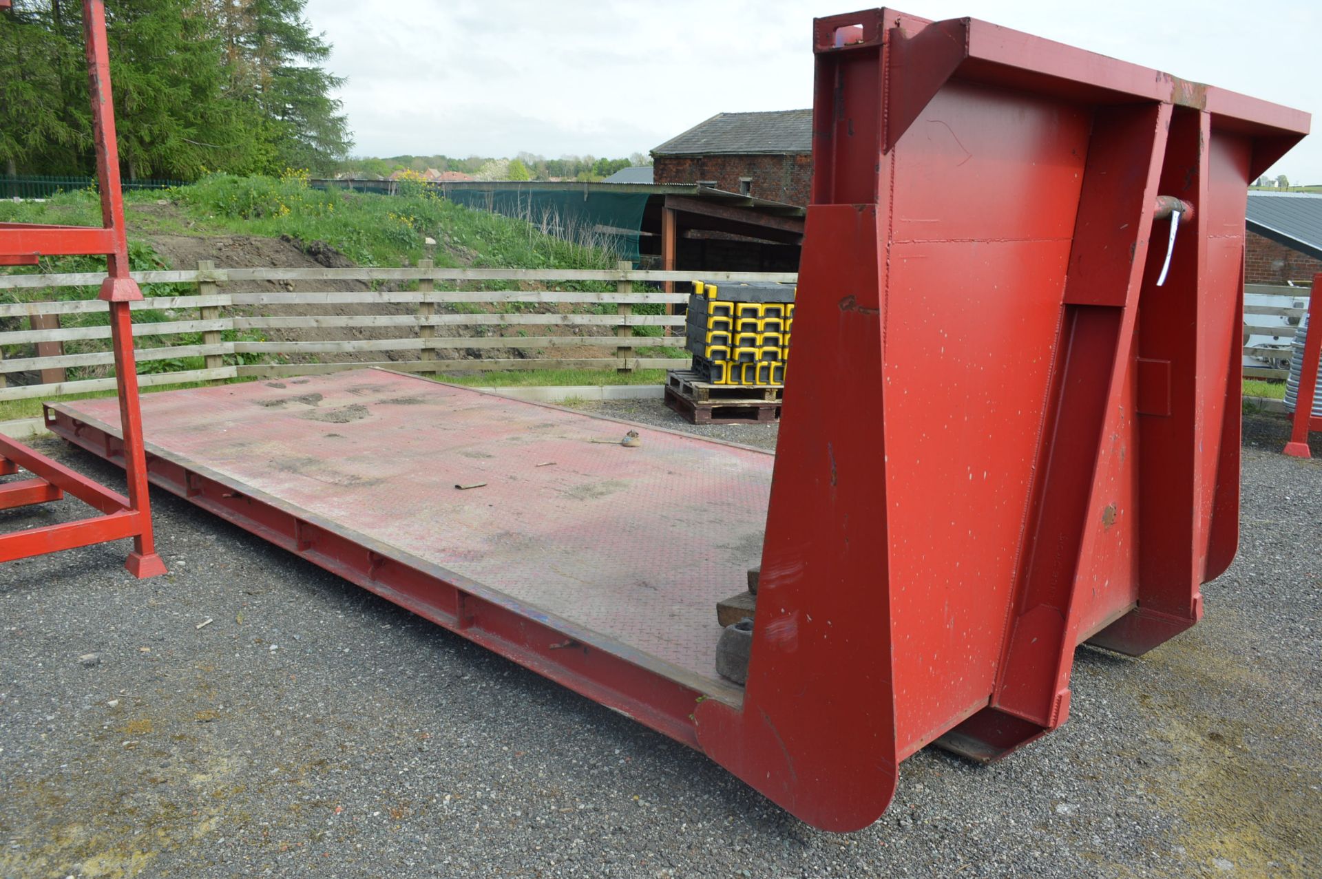 Big Hook RoRo Plant Body, 21ft 6in. long (this lot is located at Collop Gate Farm, Heywood) - Image 2 of 2