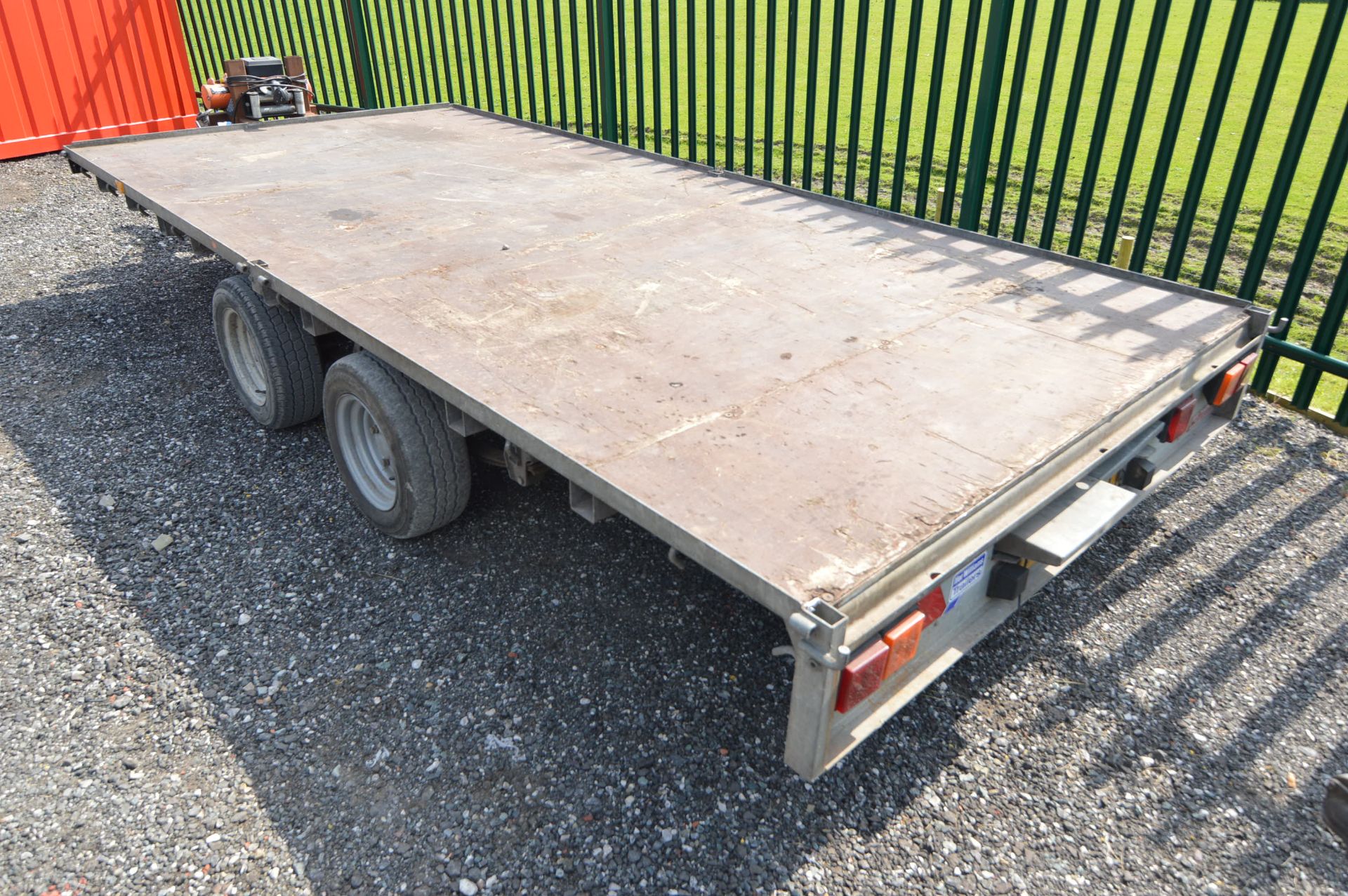 Ifor Williams LM145G Twin Axle Trailer, serial no. SCK60000050438975, 3500kg weight cap. (this lot - Image 2 of 4