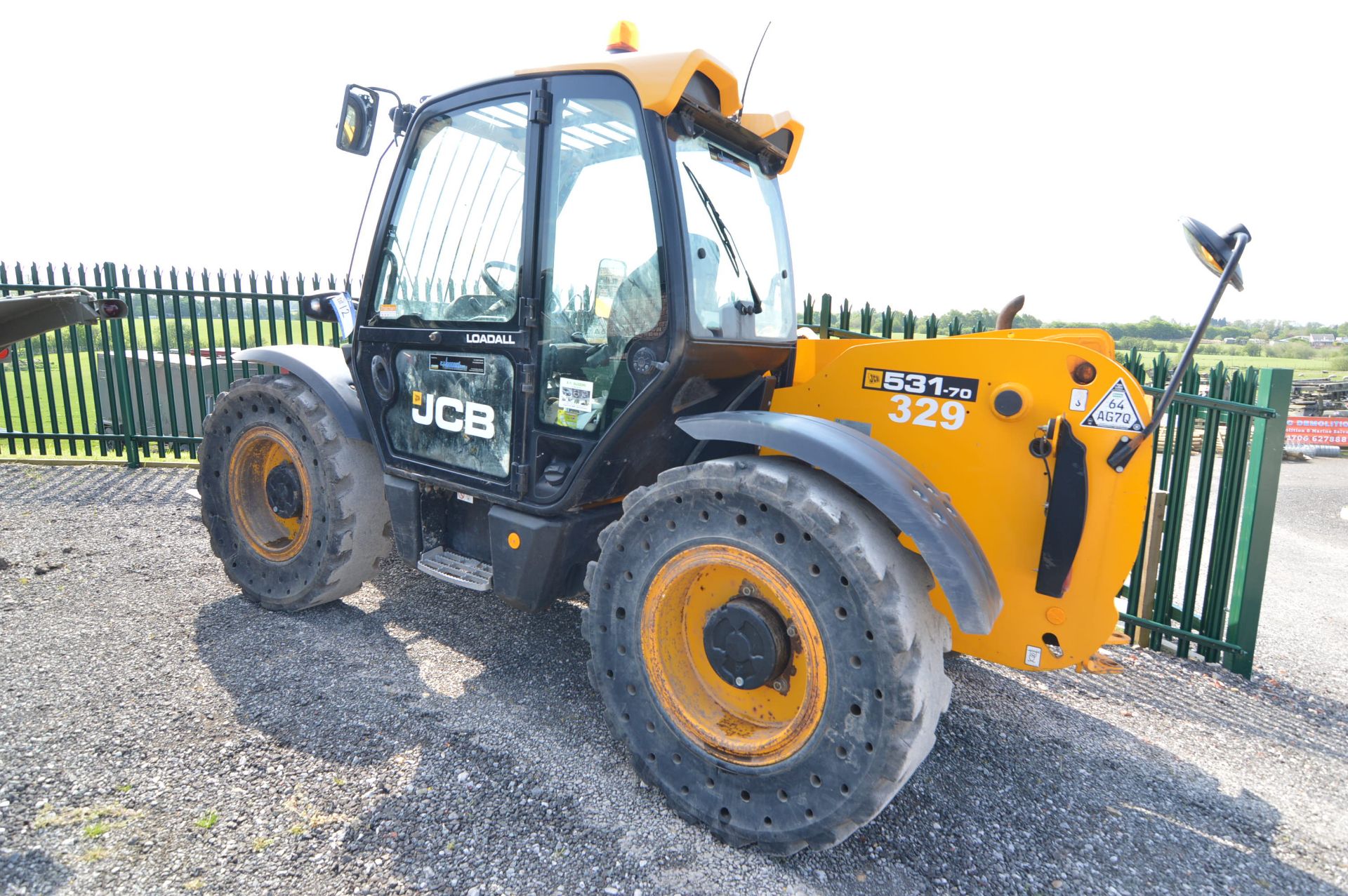 JCB 531-70 LOADALL TELEHANDLER, ident no. JCB5AAXGP02173795, year of manufacture 2013, indicated - Image 2 of 6