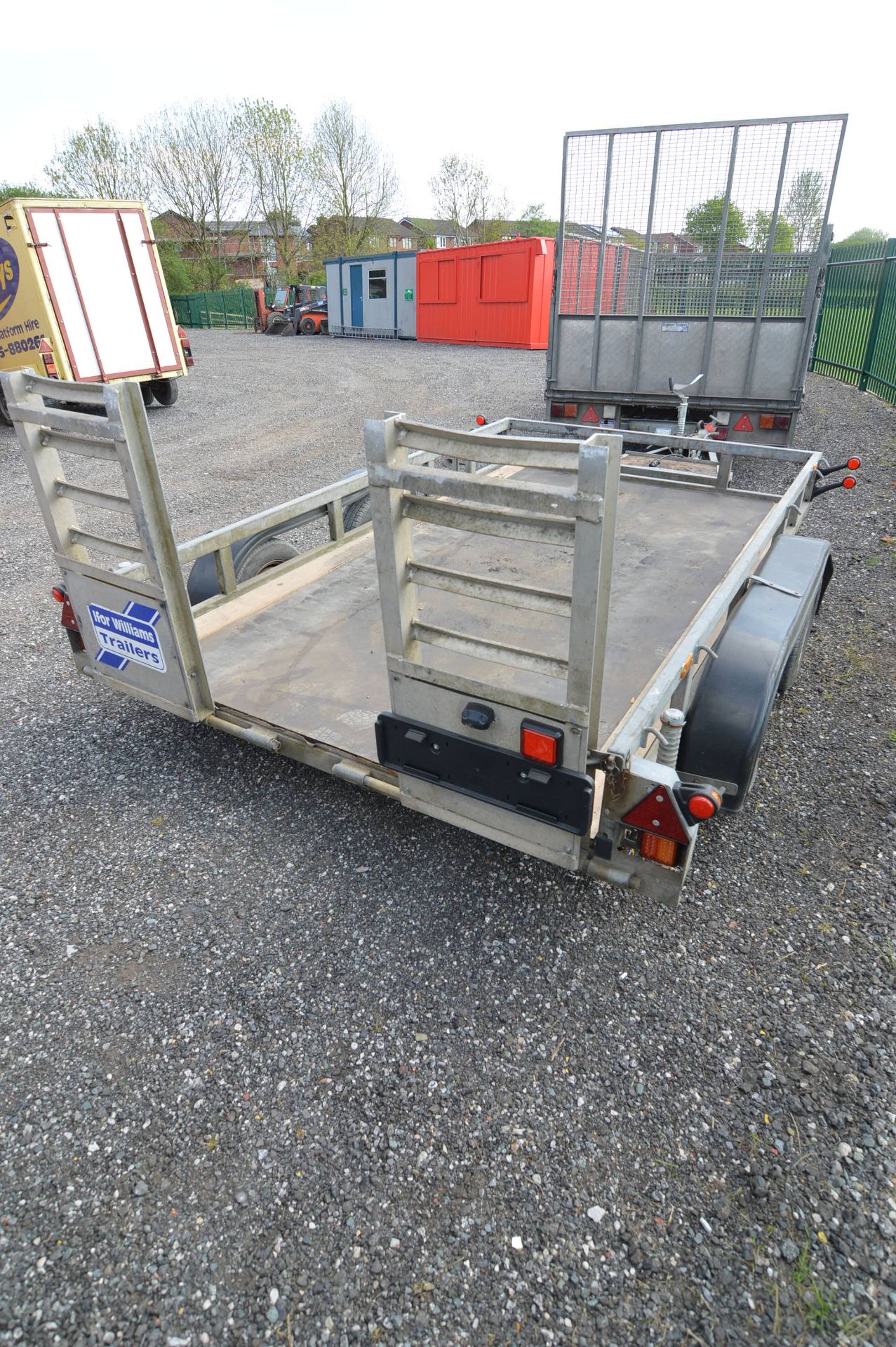 Ifor Williams GP106GM Twin Axle Trailer, serial no. SCK60000010329195, 3500kg weight cap. (this - Image 3 of 4