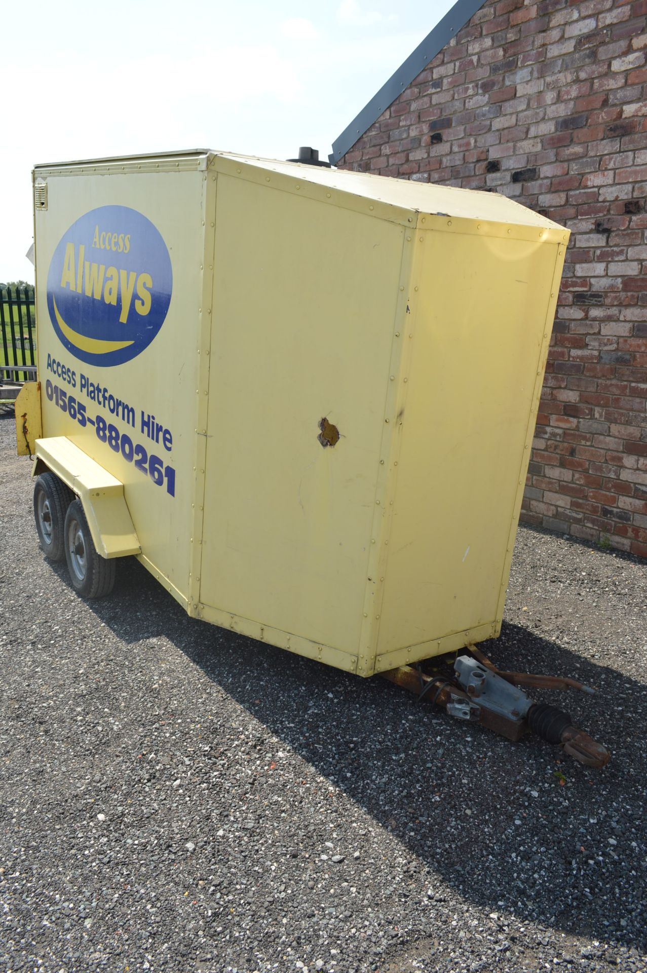 Twin Axle Box Trailer, 3.2m long - Image 2 of 4