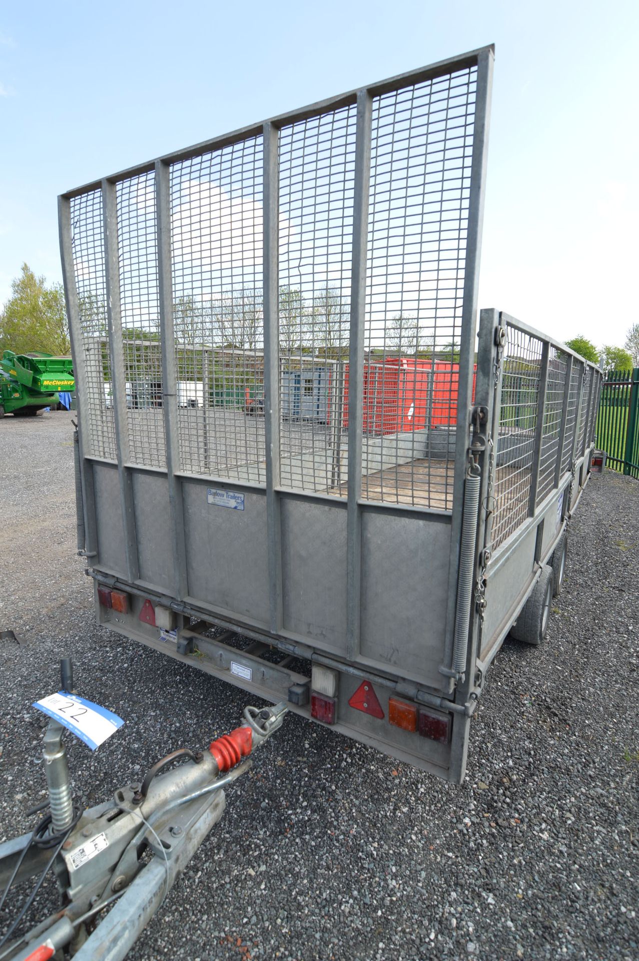 Ifor Williams LM166G TWIN AXLE TRAILER, serial no. SCK600000C5088459, 3500kg cap., 16ft long, with - Image 3 of 4