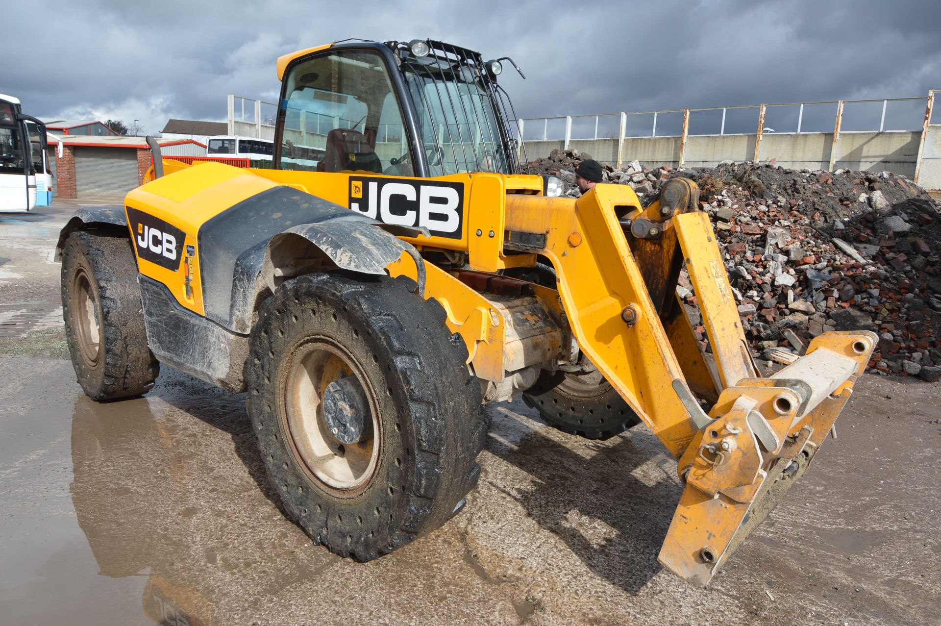 JCB 531-70 LOADALL TELEHANDLER, PIN JCB AAXGLO2174910, engine serial no. SH320/40532U1126113, year - Image 4 of 6