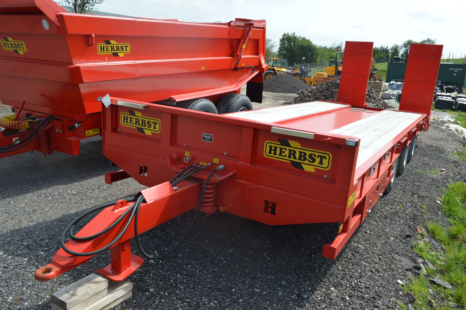 Herbst H/D TRI AXLE LOW LOADER TRAILER, serial no. PM65140142282H, year of manufacture 2016, 33, - Image 2 of 5