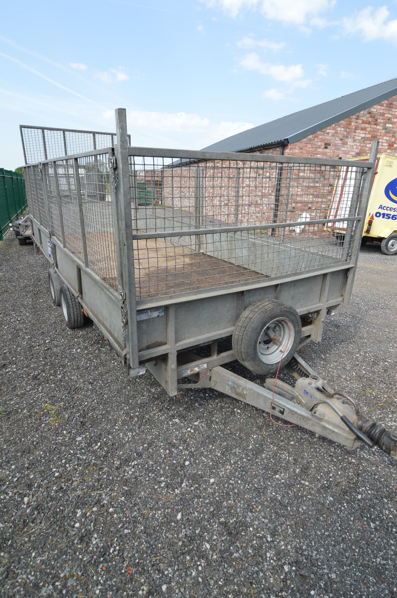 Ifor Williams LM166G TWIN AXLE TRAILER, serial no. SCK600000C5088459, 3500kg cap., 16ft long, with - Image 4 of 4