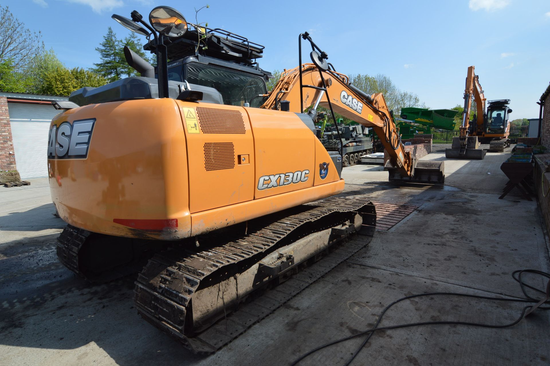 Case CX130C TRACKED EXCAVATOR, ident no. DCH130R6NFF6D1433, year of manufacture 2014, model year - Image 3 of 6