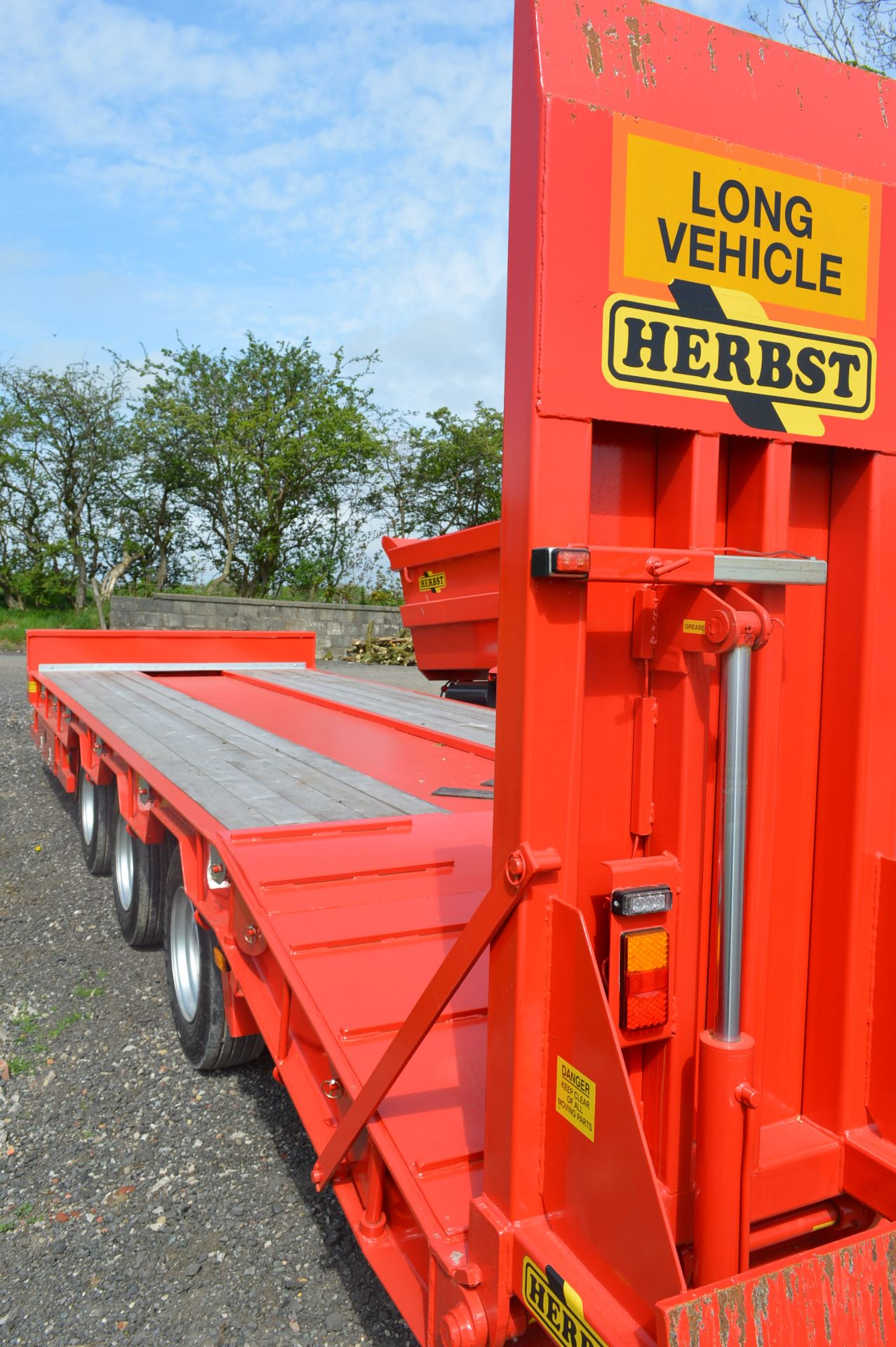 Herbst H/D TRI AXLE LOW LOADER TRAILER, serial no. PM65140142282H, year of manufacture 2016, 33, - Image 3 of 5