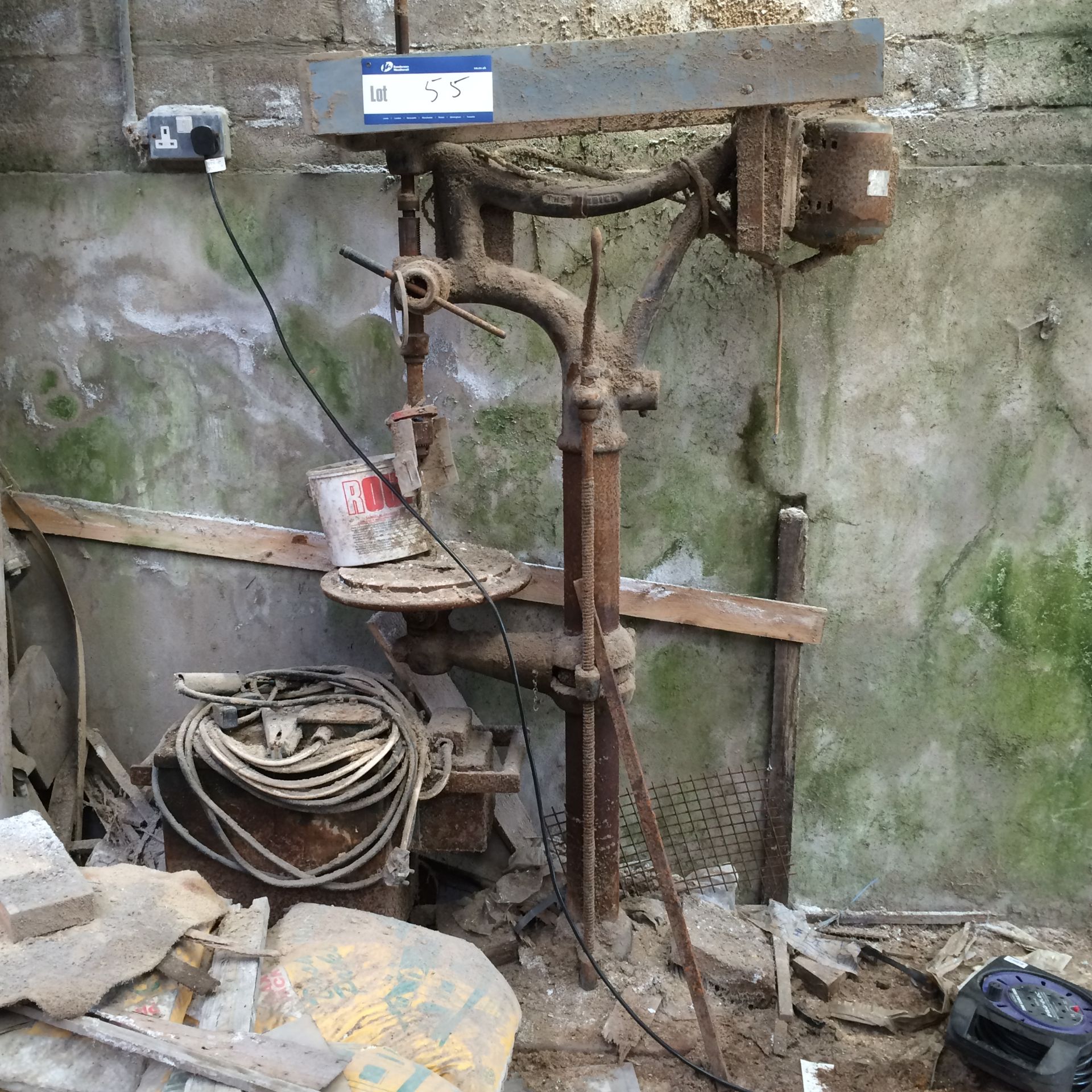 Remaining Loose Contents of Ground Floor Store, including pillar drill and arc welder