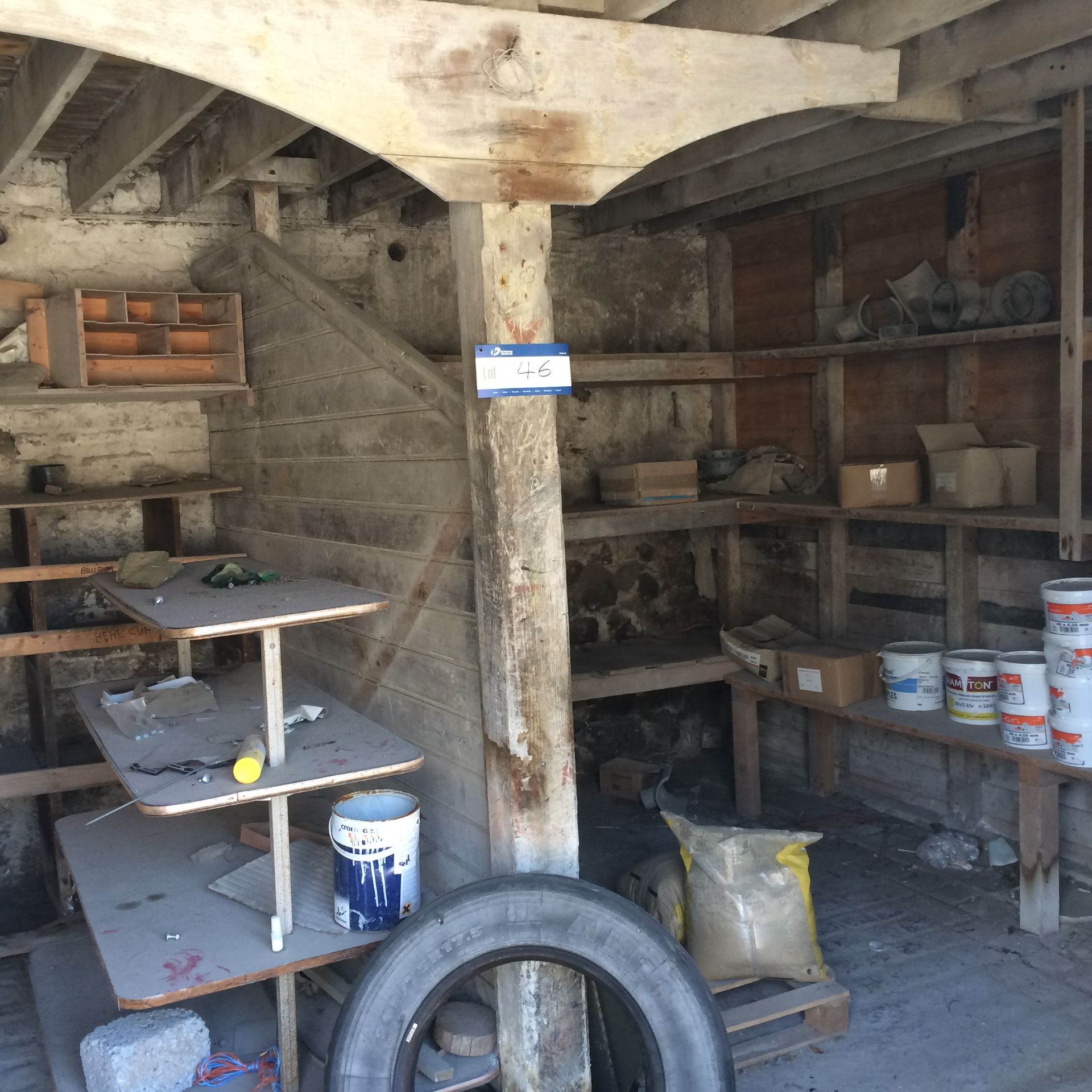 Loose Contents of Store, including galvanised rainwater items