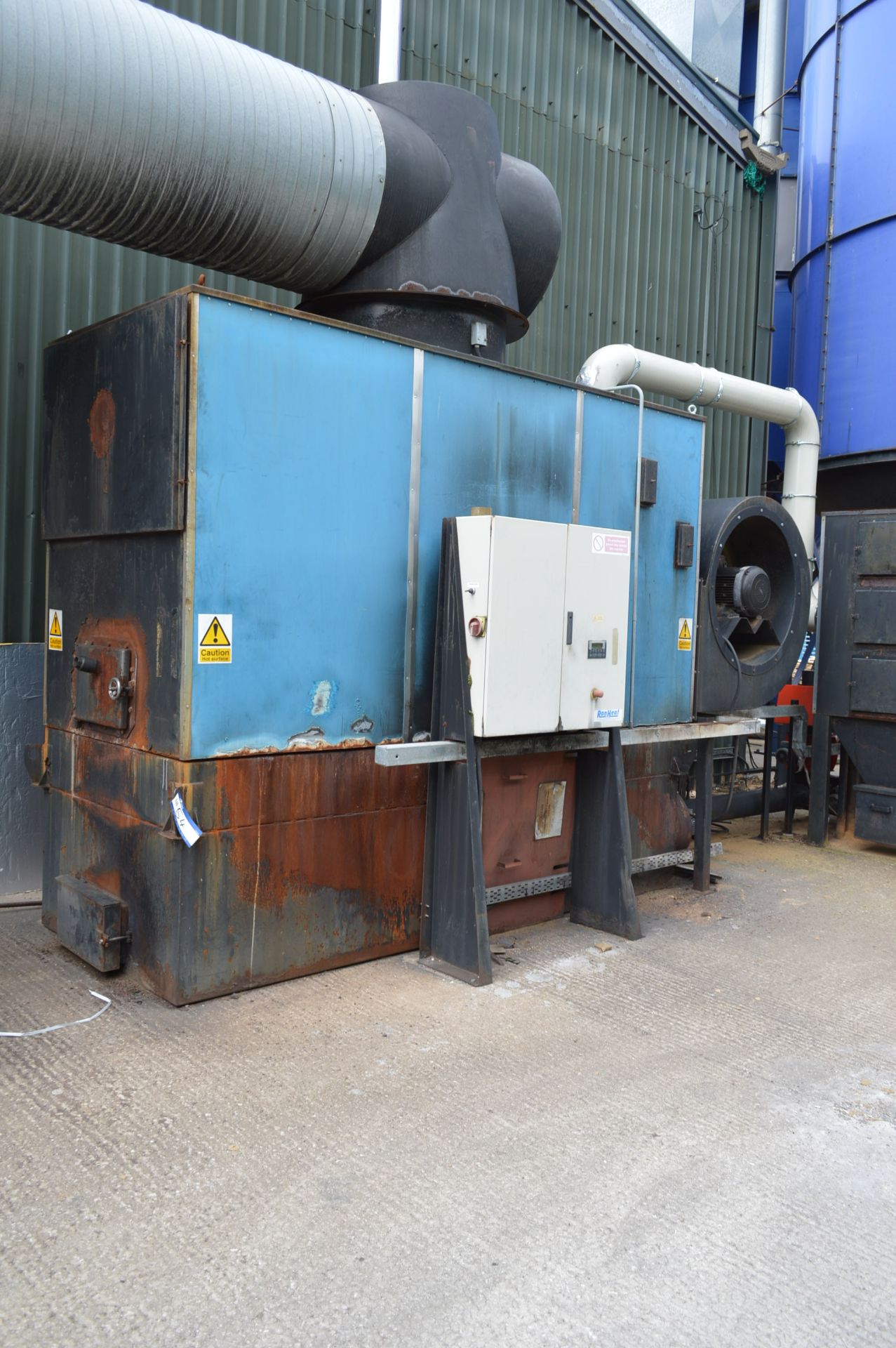 RanHeat WASTE WOOD BURNER HEATER, understood to be