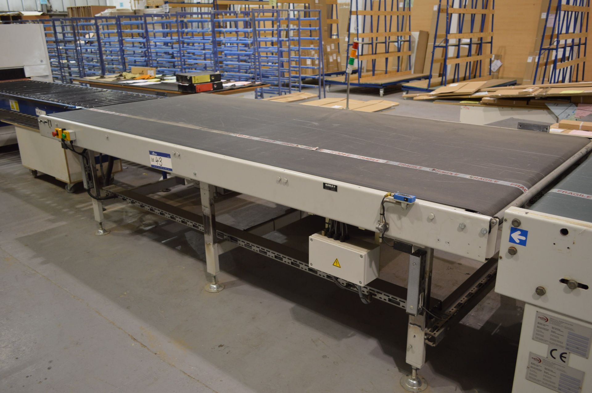 Burkle Process Technologies Belt Conveyor, serial