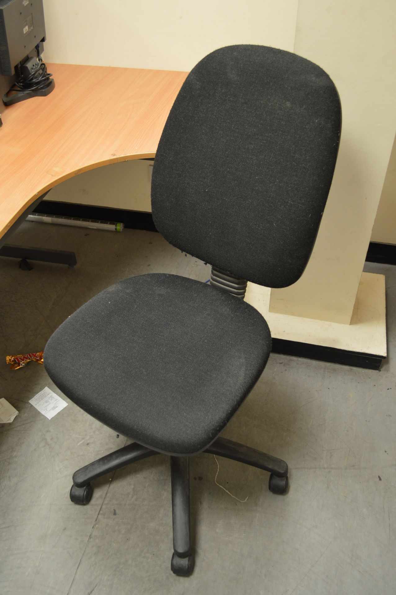 Fabric Upholstered Typist Chair (manager’s office)