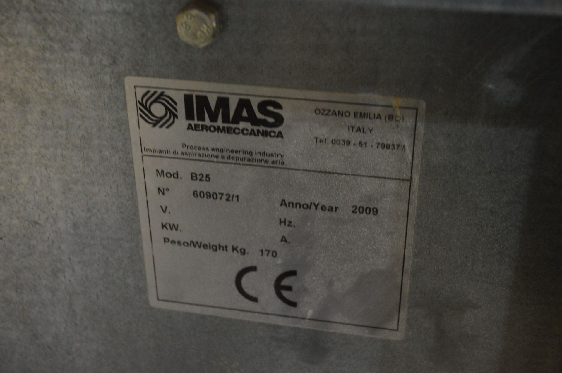 Imas B25 Galvanised Steel Vacuum Sanding Bench, se - Image 3 of 3