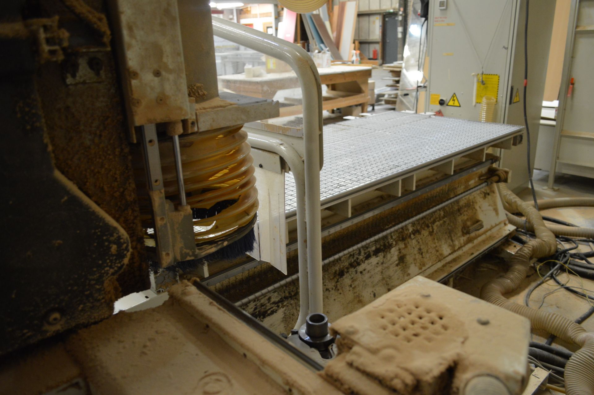 SCM Record 121 SINGLE HEAD CNC ROUTER, serial no. - Image 3 of 7