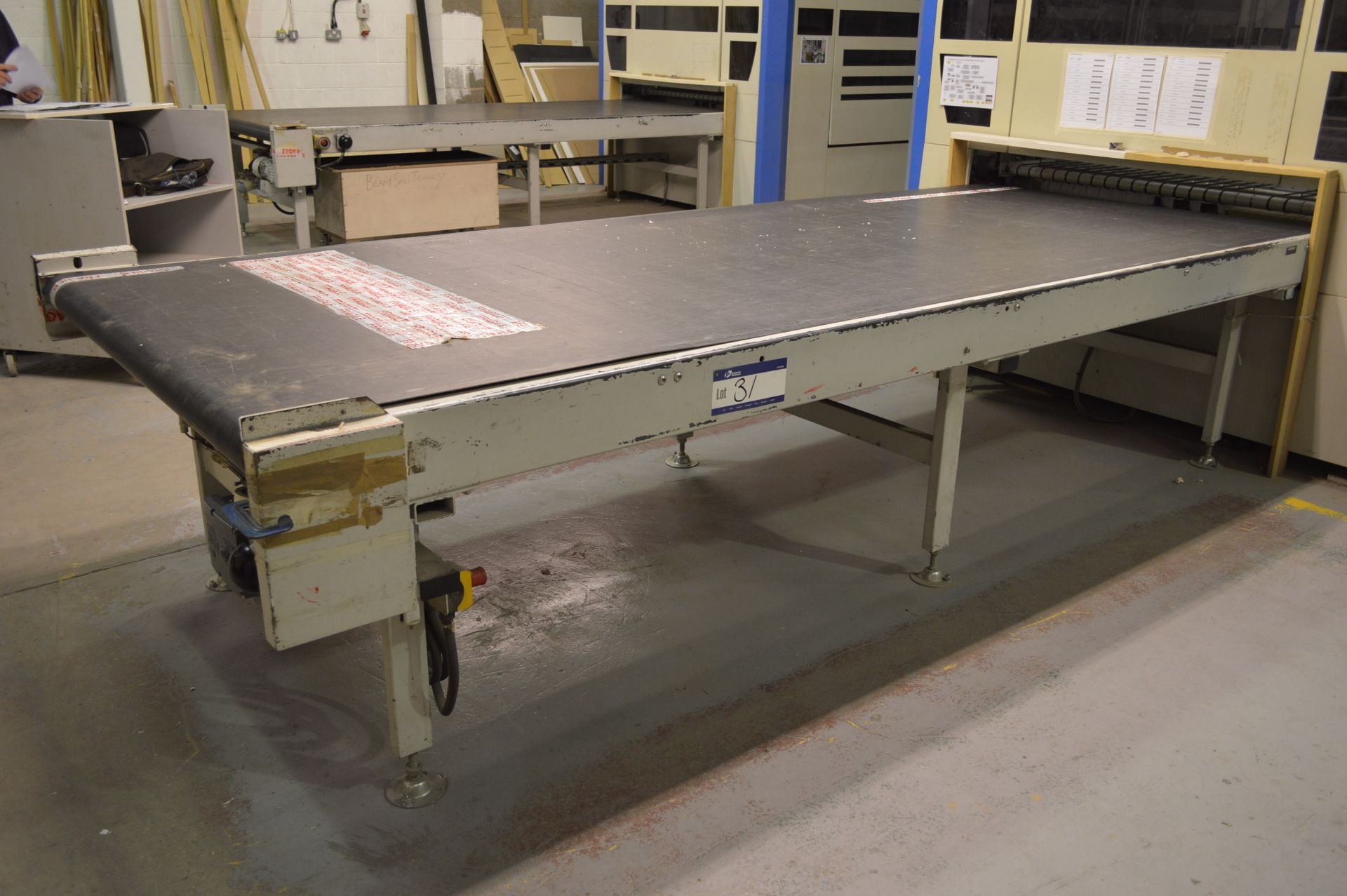 Burkle Process Technologies Out-Feed Belt Conveyor