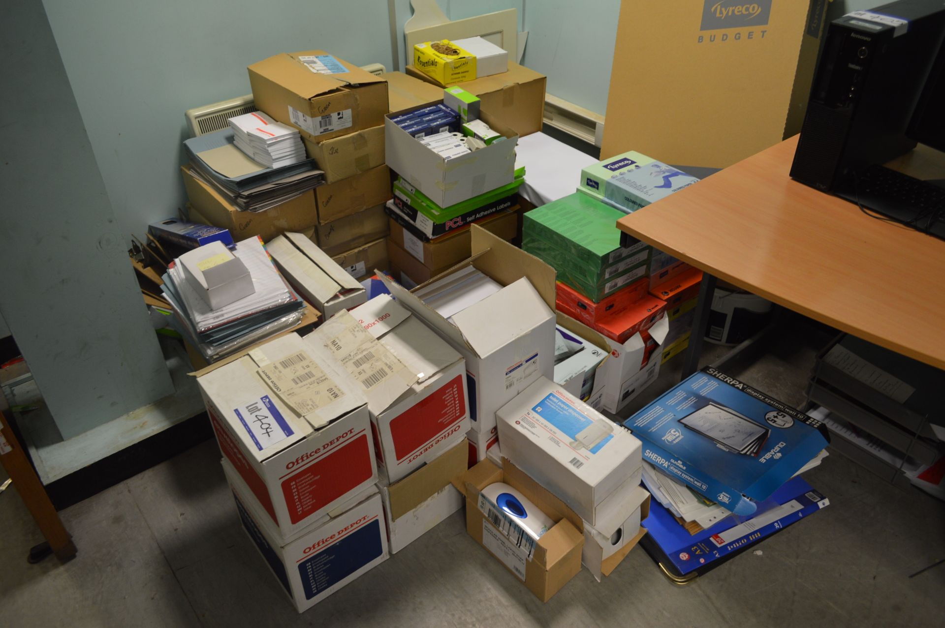 Assorted Office Requisites & Paper, as set out in