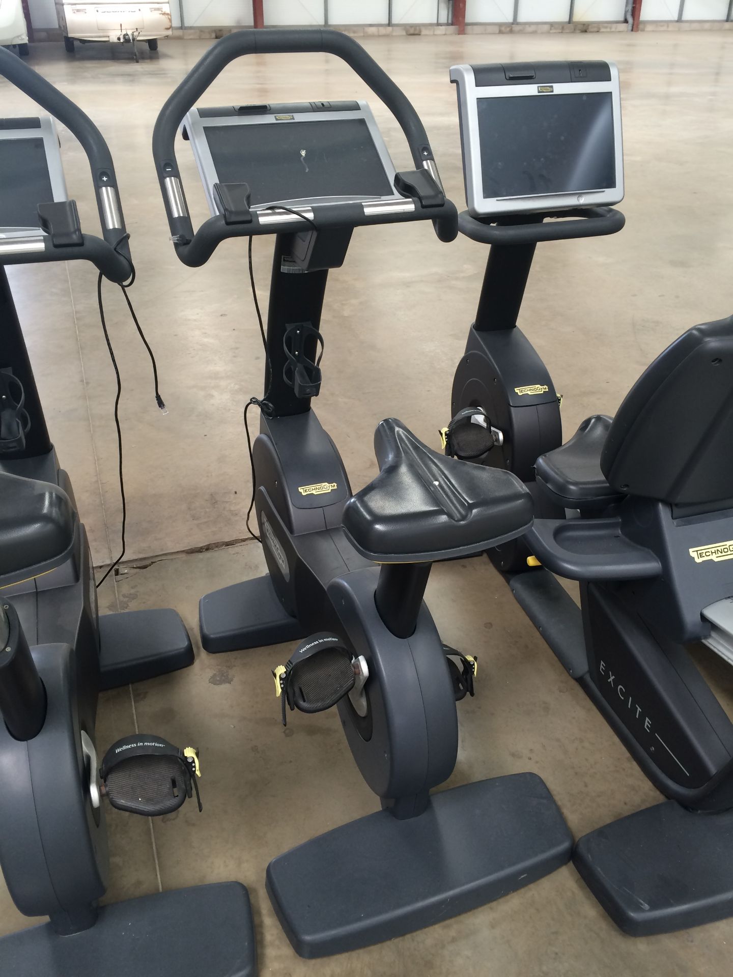 TECHNOGYM Excite 700 Bike (2012) c/w IPOD / USB Co