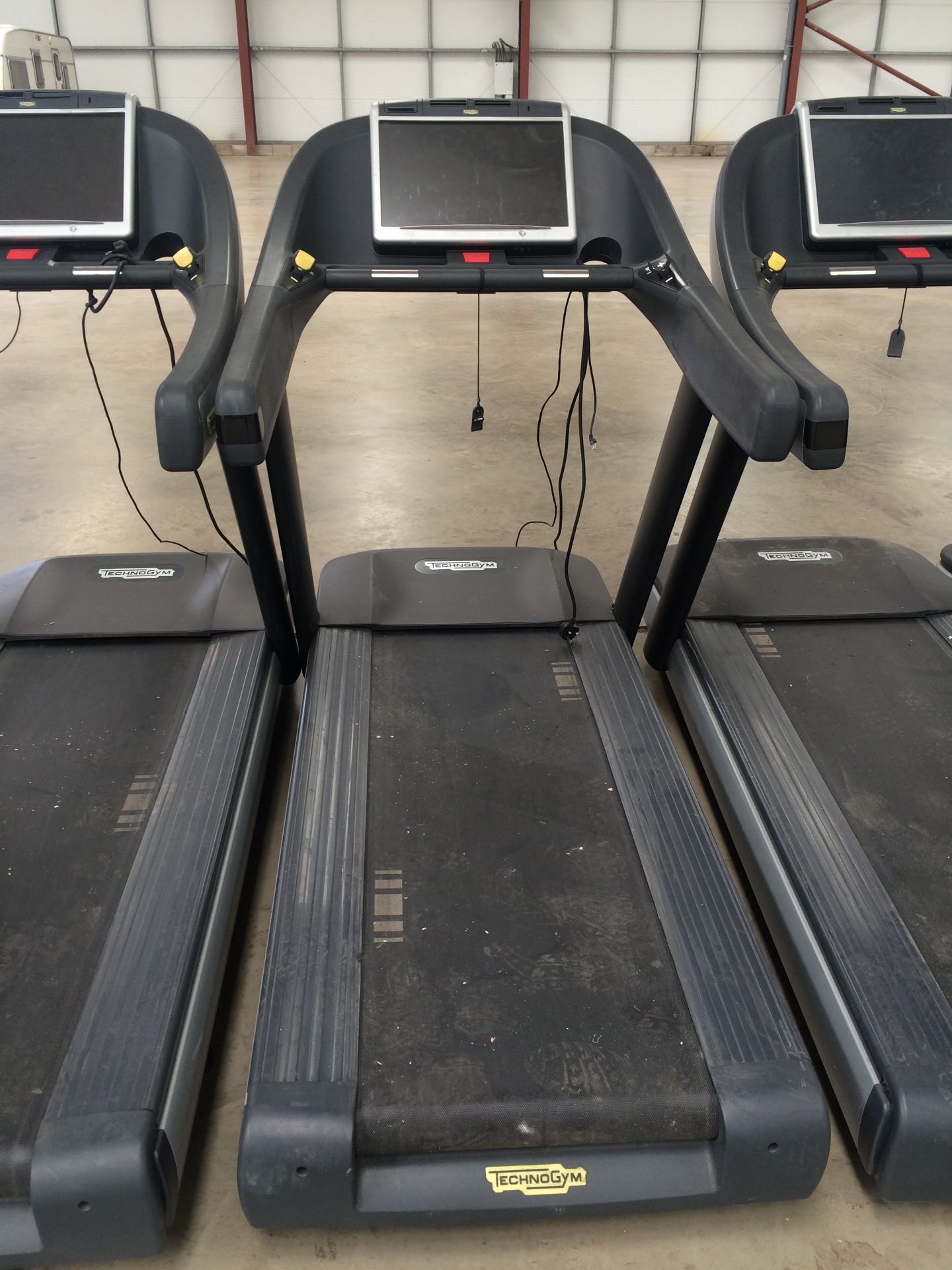 TECHNOGYM Excite 700 Treadmill (2012) c/w IPOD / U