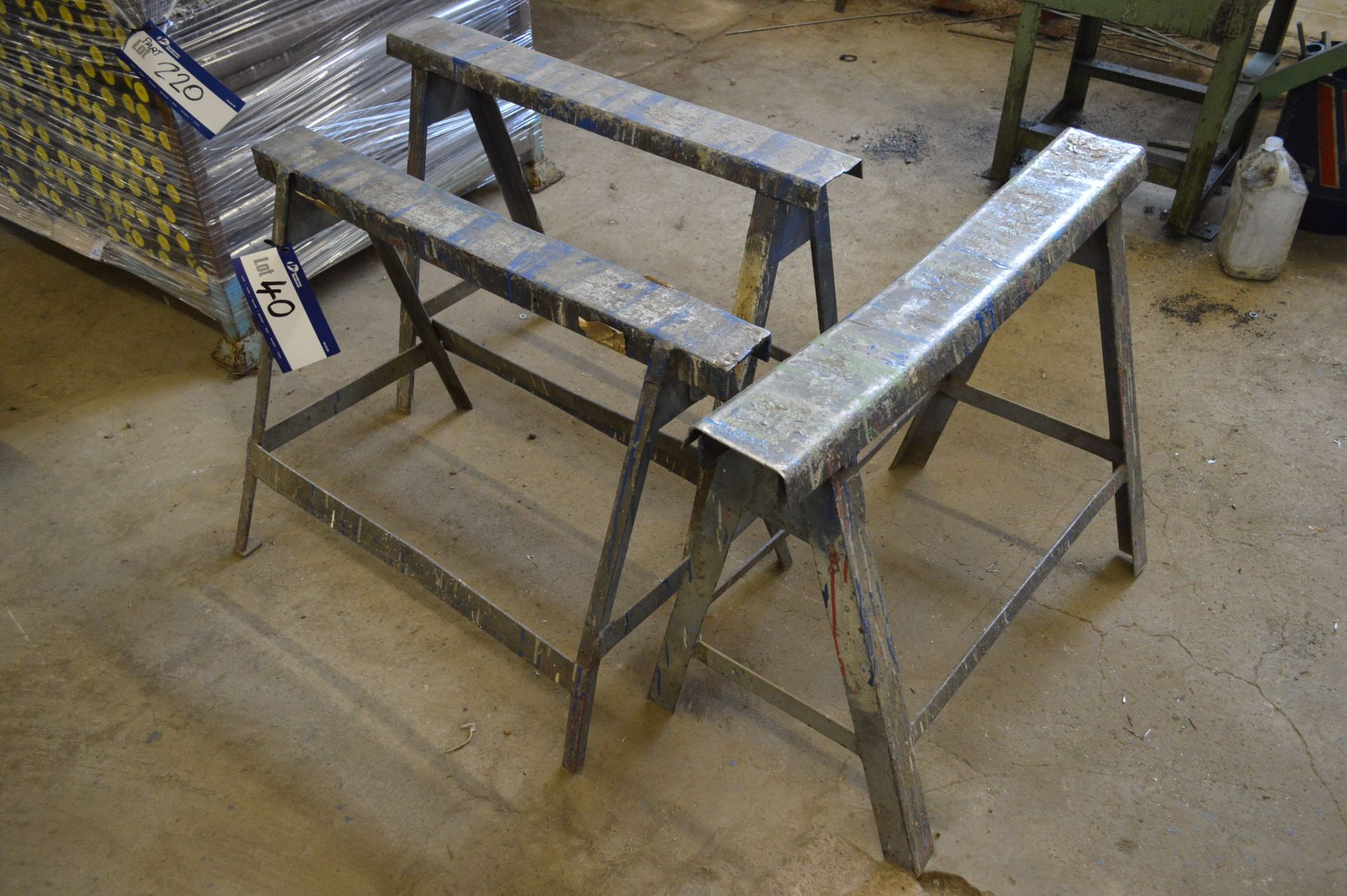 Three Steel Trestles