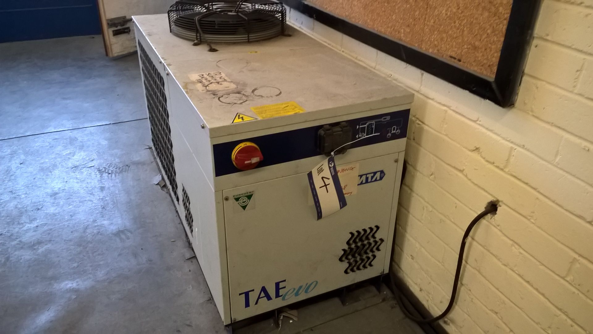 TAE Evo 015 Water Chiller, serial no. 2200182320,
