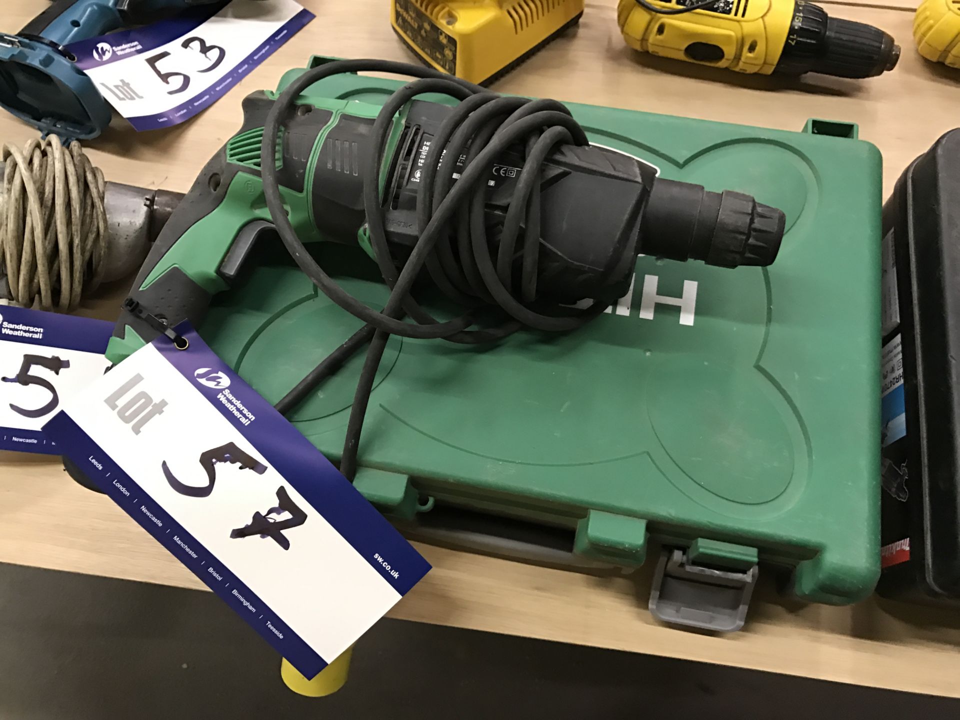 Hitachi Rotary Hammer DH26PX and Case (110v)