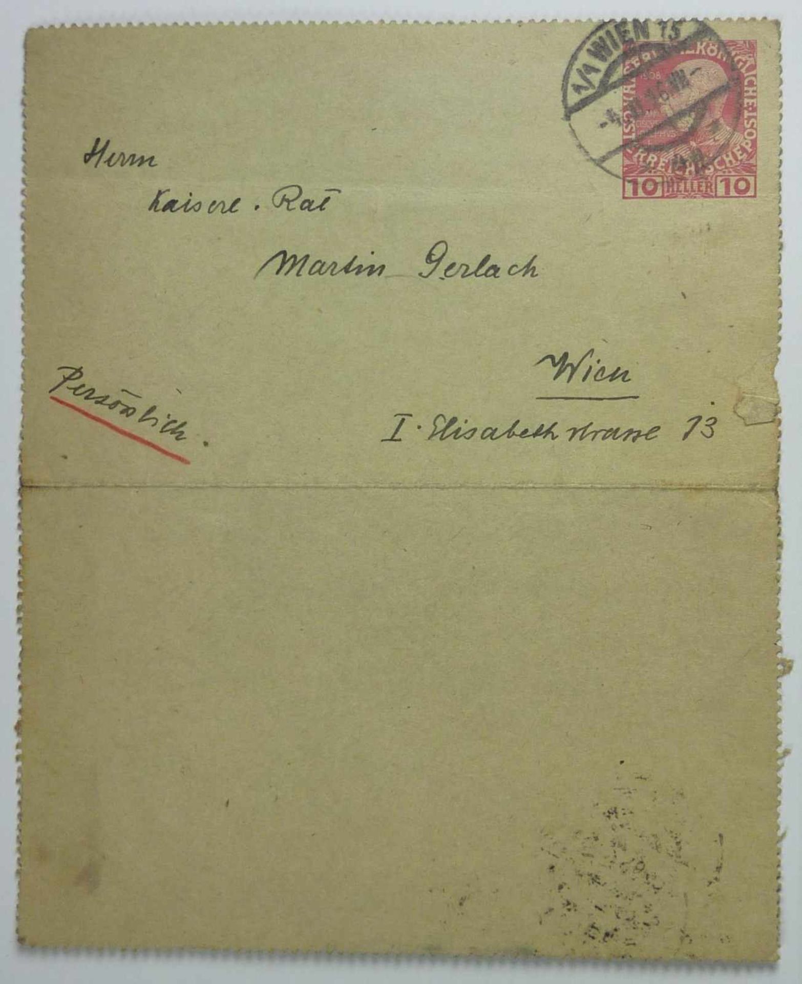 Konvolut von elf Autographen Österreich, 1862-1962 Hesse, Hermann an Herrn u. Frau Dr. Langhammer, - Bild 19 aus 25