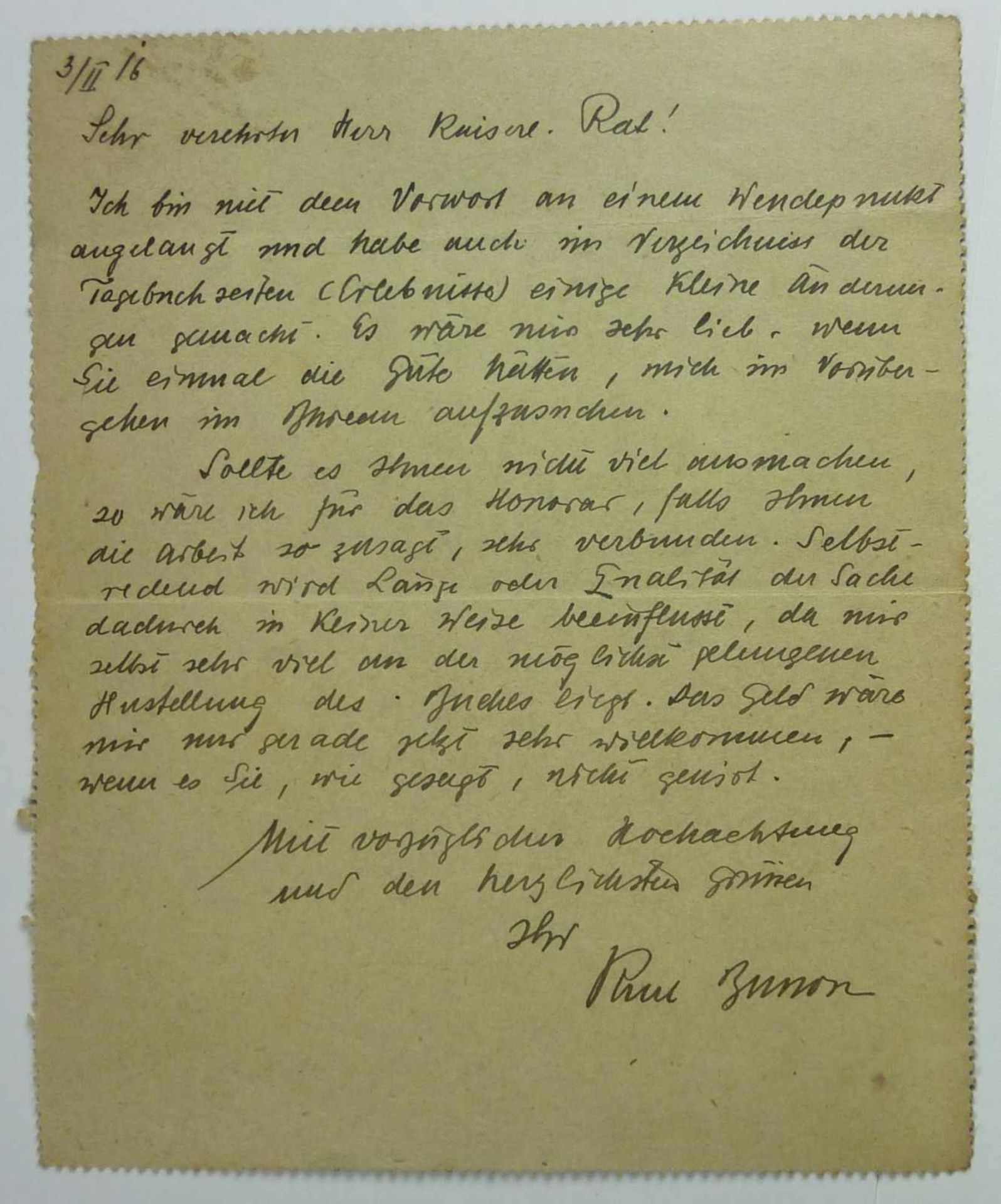 Konvolut von elf Autographen Österreich, 1862-1962 Hesse, Hermann an Herrn u. Frau Dr. Langhammer, - Bild 18 aus 25