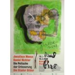 Meese, Jonathan und Daniel Richter Ausstellungsplakat "Die Peitsche der Erinnerung / Die Stader