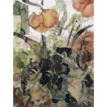 Leonore Adler "Klatschmohn". 2006. Aquarell auf Aquarellkarton. U. Mi. signiert "Leo" und datiert,