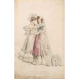 Englische Illustratoren "Latest Paris Fashions" et al. (33 Kostümdarstellungen). 1812 -1882.