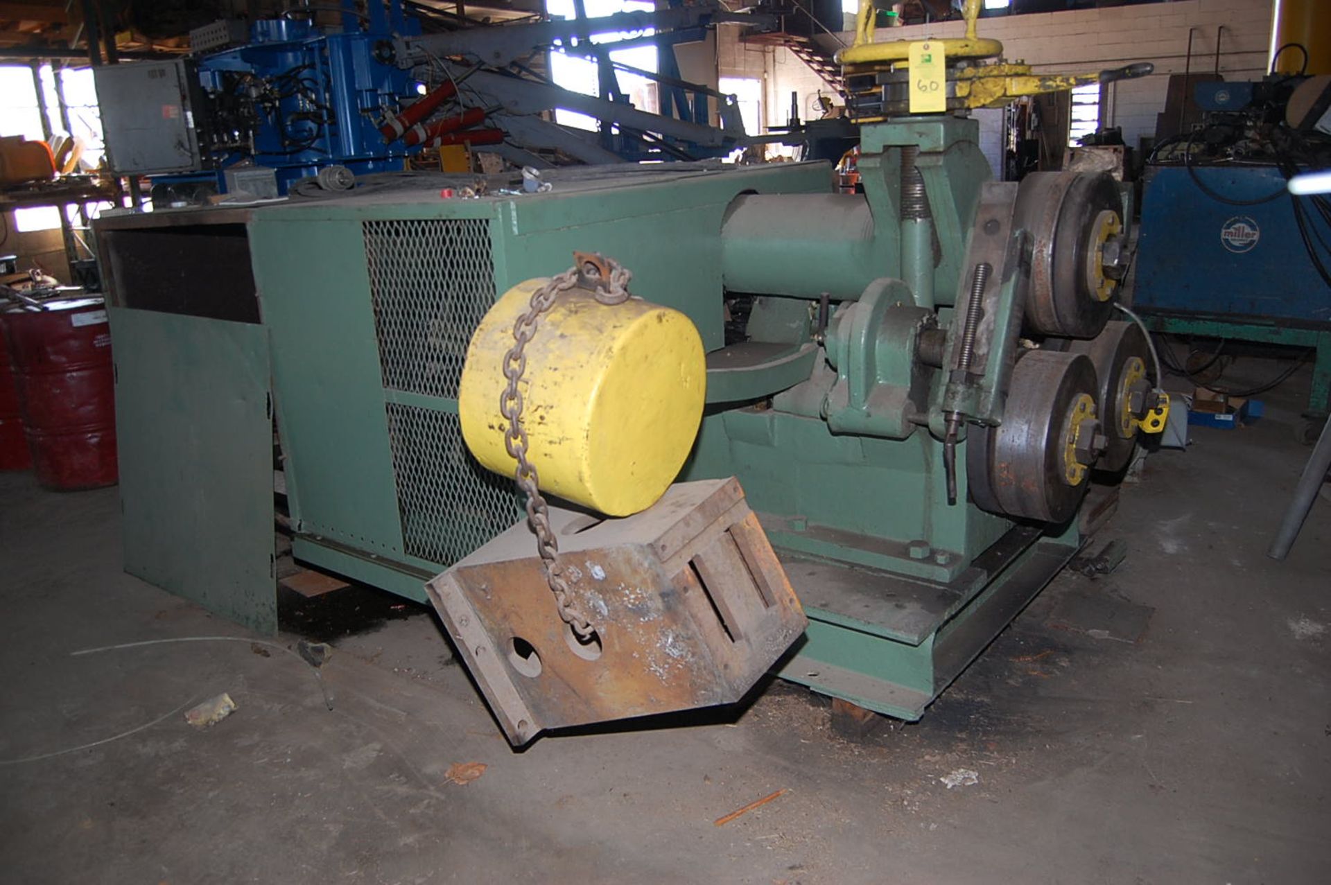 Buffalo or Webb Angle Bending Roll (Believed to be Buffalo or Webb) 2-BR/W-2744, 7 1/2 HP, Gear - Image 2 of 3