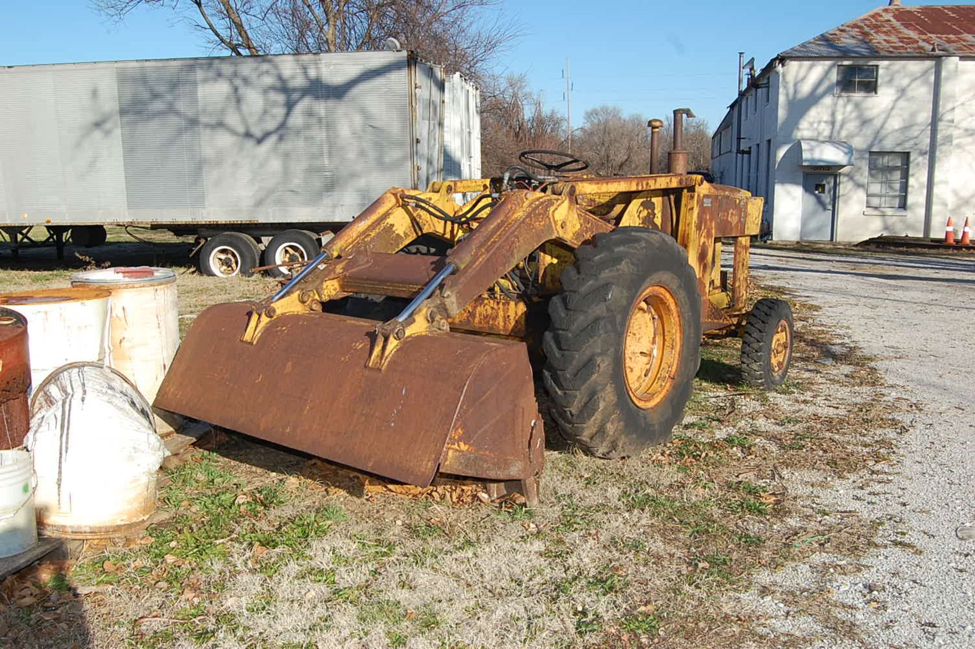 Massey Ferguson Model #1001S Front End Loader, Diesel, 80 in. Wide Bucket, SN 1588 - Image 2 of 4