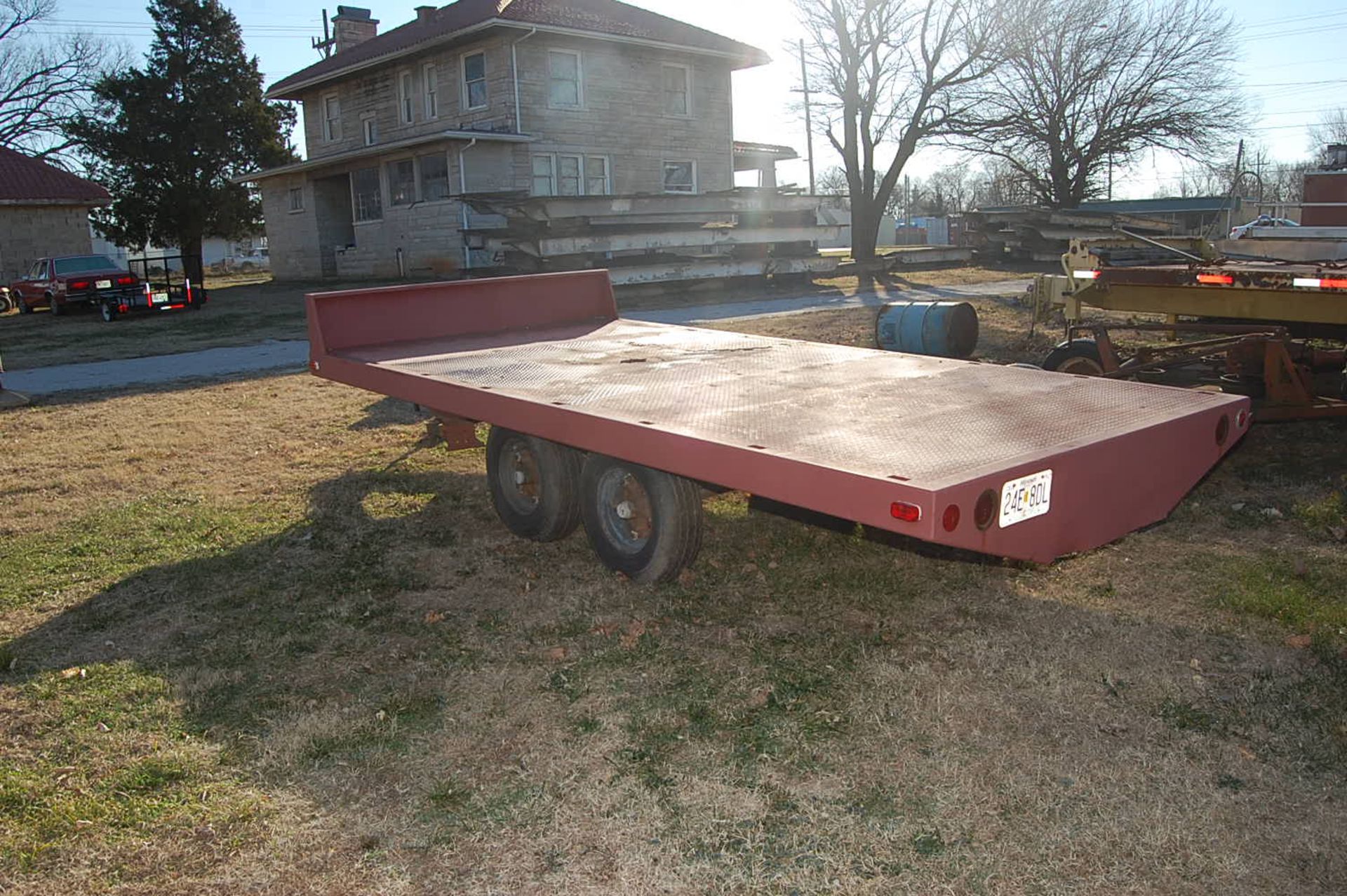 Trailer, 16 ft. Bed, Steel Deck, ID #DRXO20643MO - Image 3 of 3