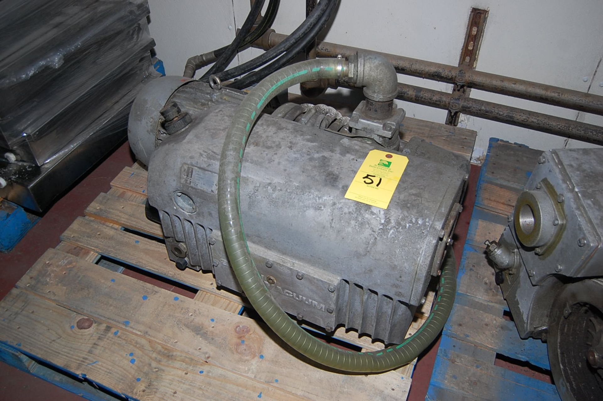 Bosch Type RCOHO Series Vacuum Pump, 7 1/2 HP Motor, 220/460 Volt