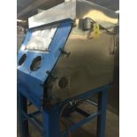 Sand Blast Cabinet - with Foot Pedal and Gloves